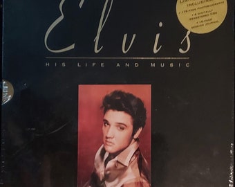 1990s Elvis Presley: His Life & Music, Limited Edition, 4 × CD Box Set, Compilation, Friedman Fairfax Publishers No. 24168, SEALED