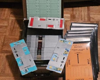 Vintage Contact Bridge League Competition Playing Card Set Bridge Card Game