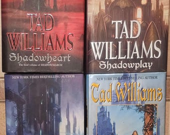 TAD WILLAMS First Edition Hardcover Books with Dustjackets, First Edition Printing