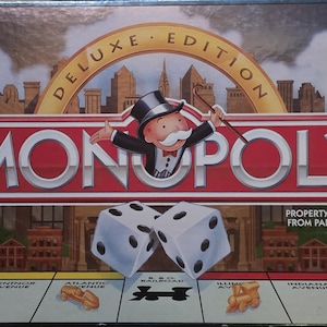 Monopoly Deluxe Edition - Etsy
