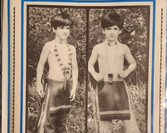 Eagle View PM/72 - Boy's Leggins and Breechclout Sewing Pattern, Reenactment Pattern, Period Clothing, Sizes S-M-L/4-14, UNCUT