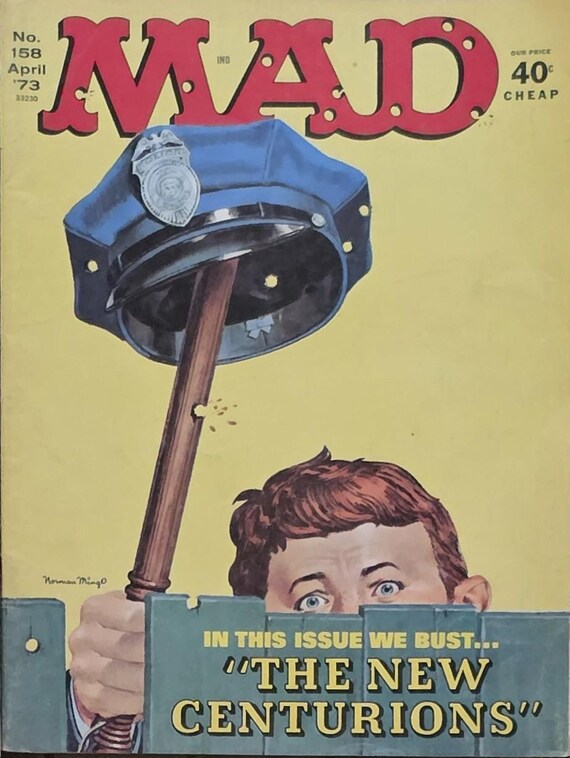Vintage 1973-74 MAD Magazine, Alfred E Neuman, Comics Magazines
