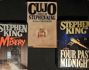 STEPHEN KING First Edition Hardcover Books with Dustjackets