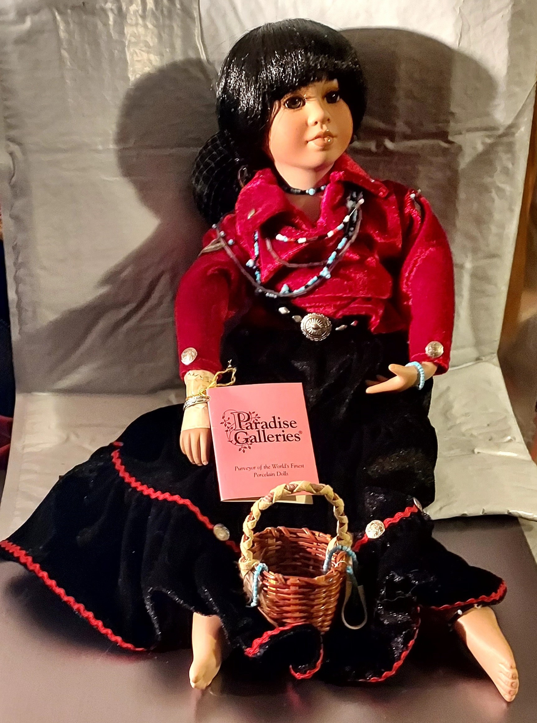 Vintage 1990s Native American Dolls Ashton Drake Galleries