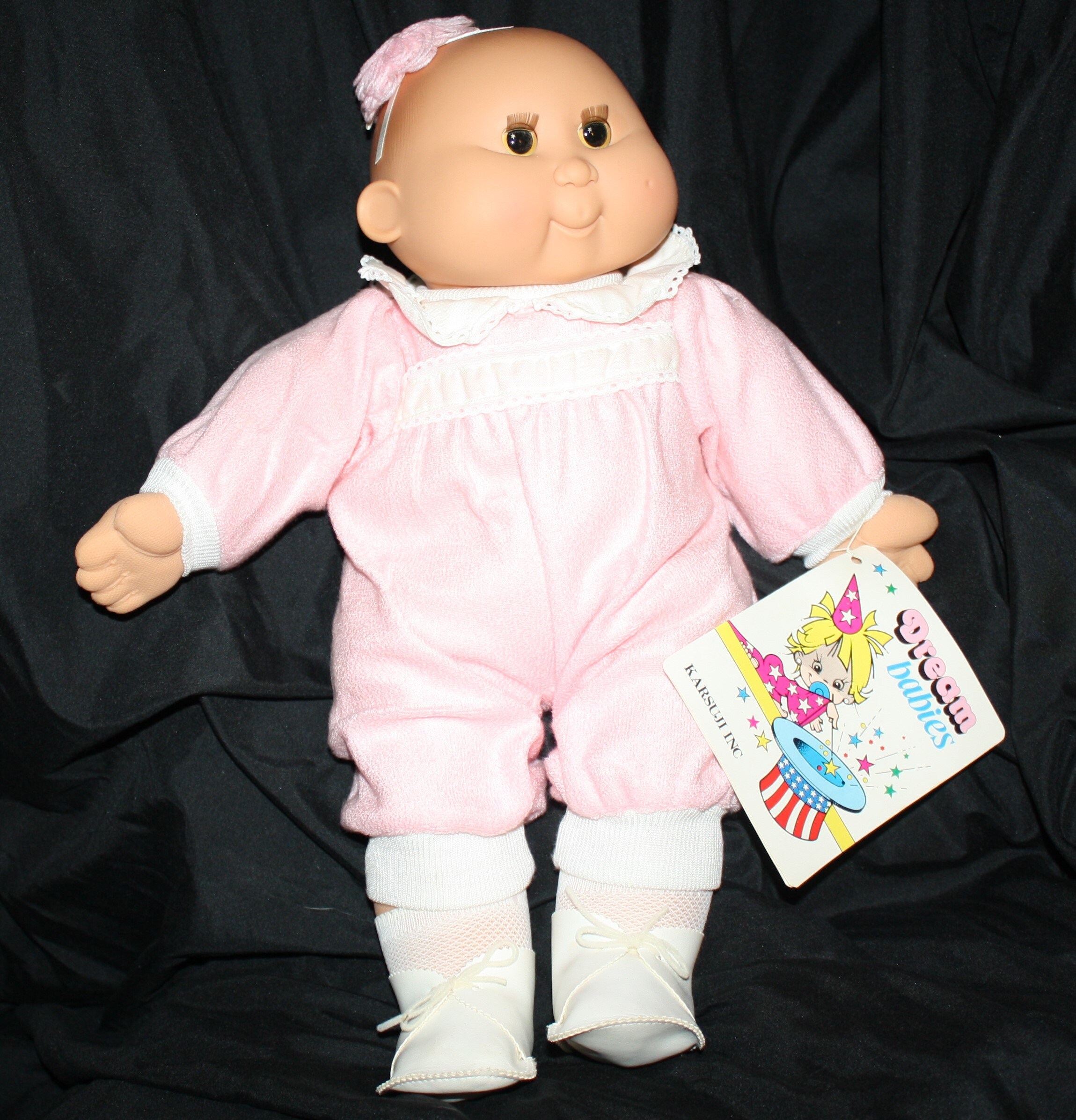 Dream Babies, Mi Bebe Baby Girl Doll, 1980’s Karsuji, Inc., Made in Spain