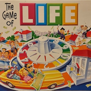 Vintage The Game of Life Board Game Replacement Parts/Pieces ONLY, 1960-2002 Hasbro image 1