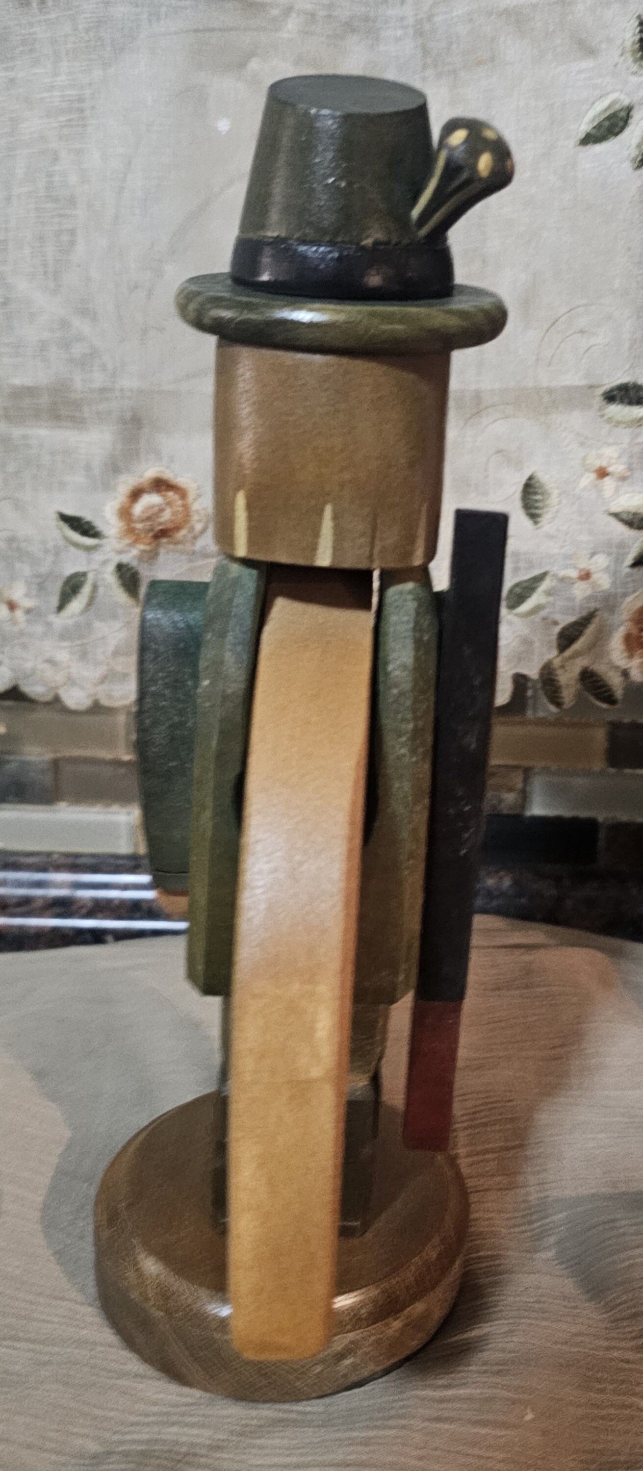 Vintage Nutcrackers German/Austrian Wood Carved Hunter w/Gun, Lord