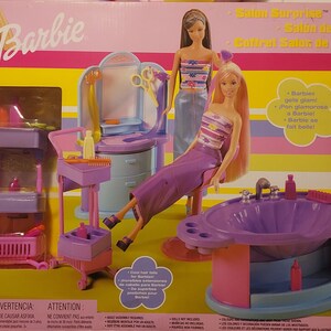 Barbie outlet salon playset
