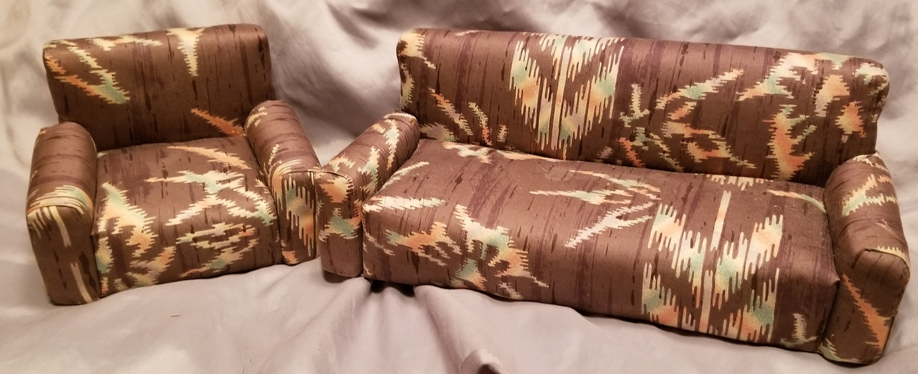 BARBIE, Barbie Size Furniture Set, Doll Furniture Livingroom Sofa