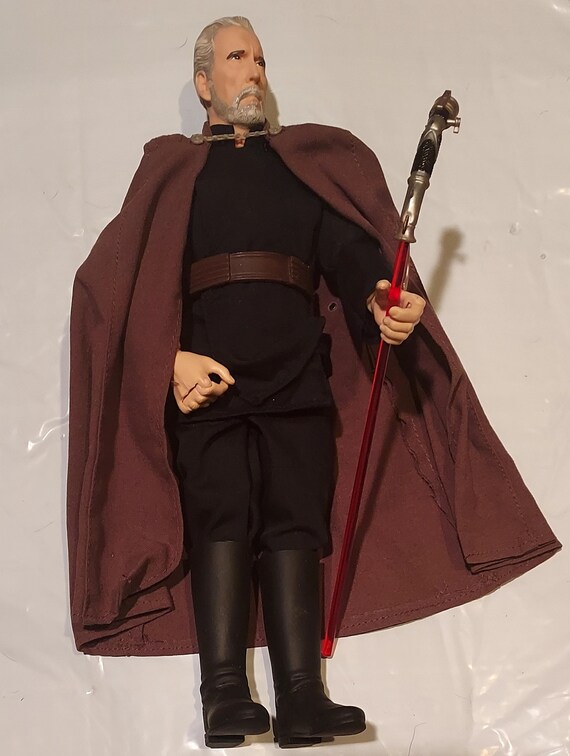 thumbnail image 2 of Star Wars Black Series Count Dooku Action Figure – 6 Inch, Attack Of The Clones (Hasbro, 2020) 2 of 6