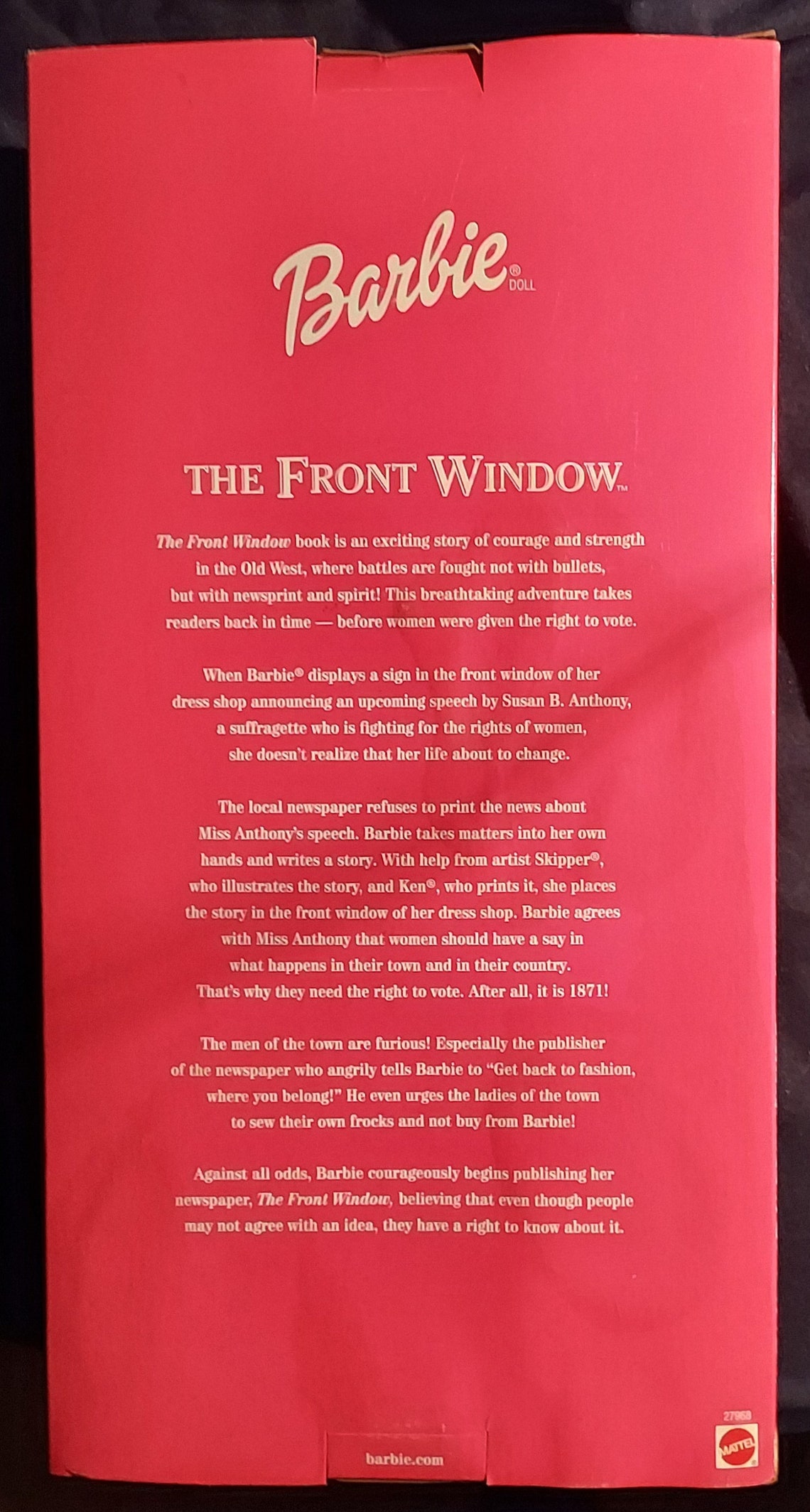 Barbie the Front Window Barbie Doll & Companion Hardcover - Etsy