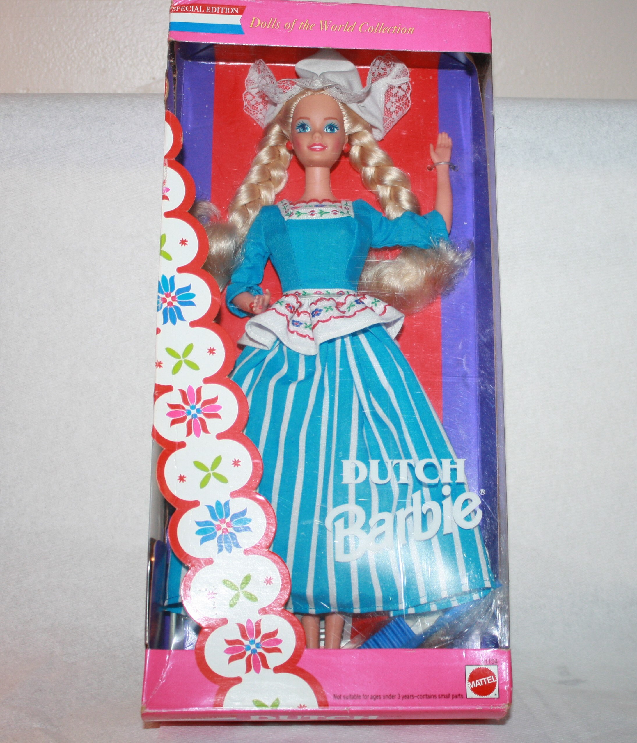 Barbie, Dolls of the World Collection, Dutch Barbie, 1993 Mattel, NRFB