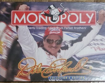 MONOPOLY, NASCAR Official Collector's Editions, Dale Earnhardt, Collectable Pewter Tokens, Parker Brothers