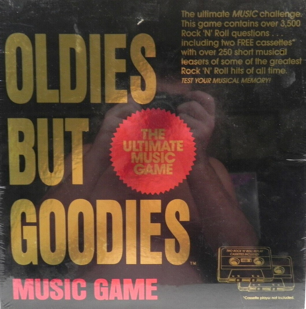 Oldies But Goodies The Ultimate Music Trivia Game 1984 Etsy