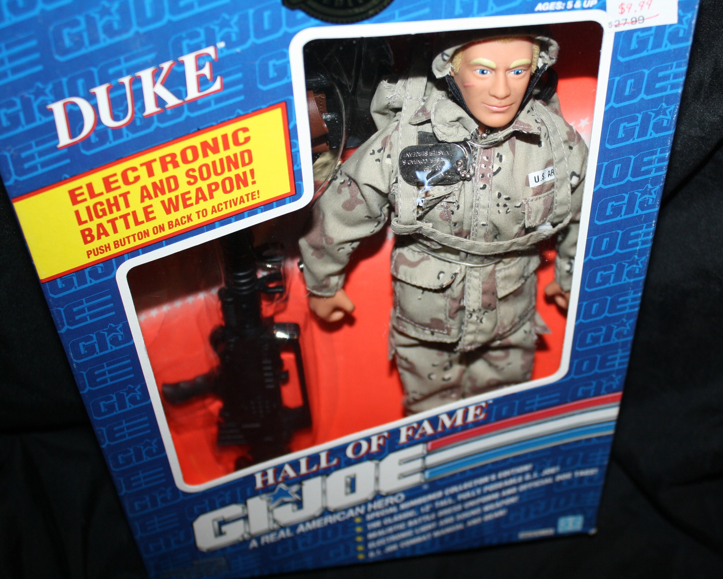 Duke, Hall of Fame GI Joe 12 Action Figures, 1991 Hasbro, NRFB