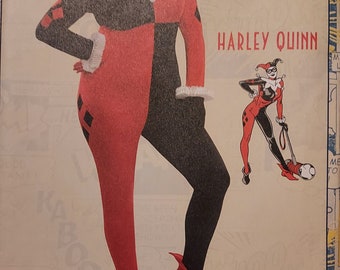 Simplicity #8434 Costume Pattern, DC Comics, Misses'/Women's, Harley Quinn, Cosplay, Size BB 20W-28W, UNCUT