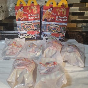 McDonalds Happy Meal Collectibles, Matchbox 50th - Empty Box, Madame Alexander Memories of a Lifetime Bride dolls, FACTORY SEALED