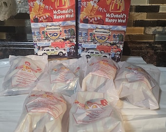 McDonalds Happy Meal Collectibles, Matchbox 50th - Empty Box, Madame Alexander Memories of a Lifetime Bride dolls, FACTORY SEALED