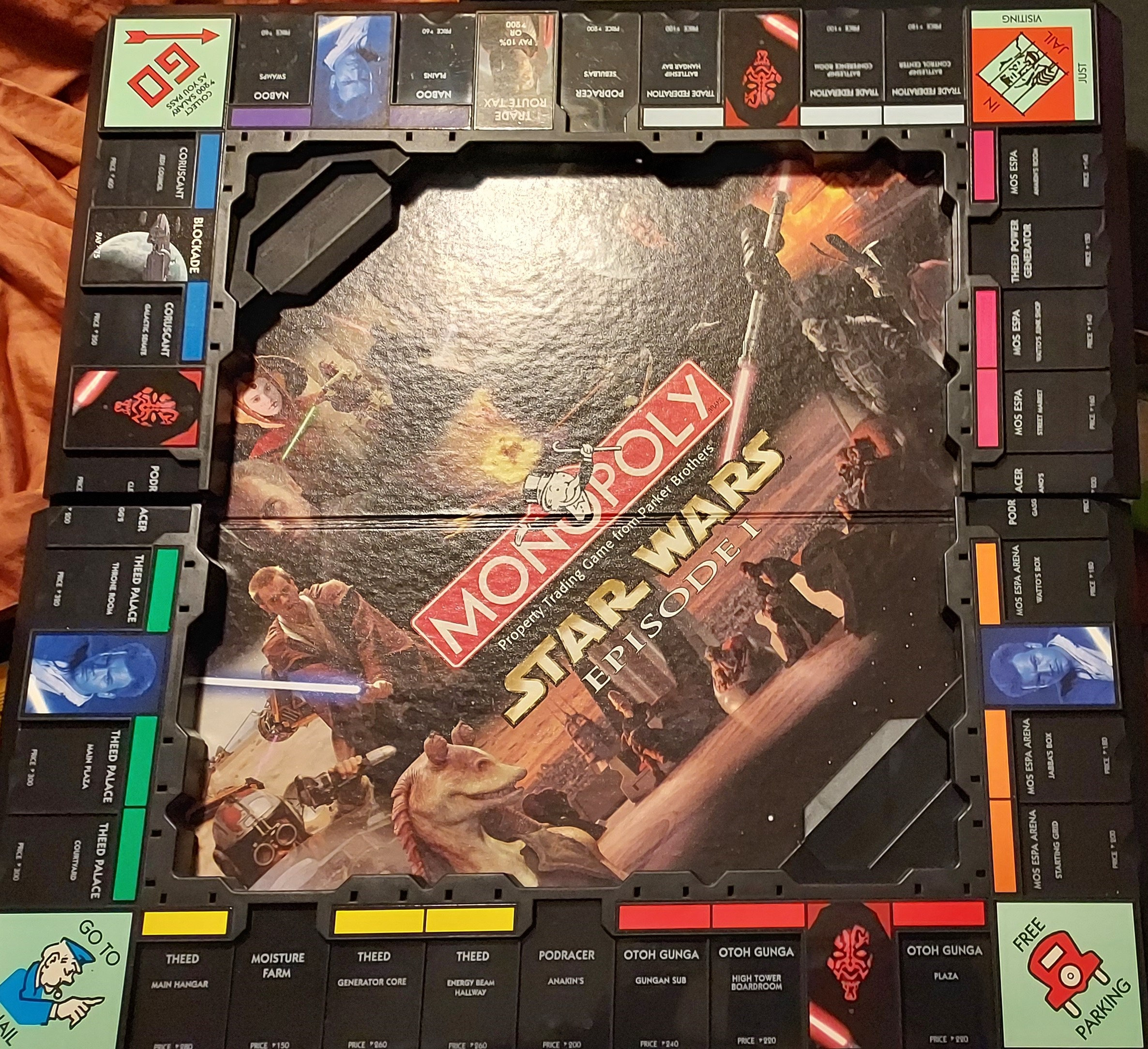 Monopoly Star Wars Episode 1 3D Collectors Edition, Board Game 1999