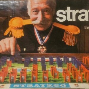 Vintage Stratego Board Game, 1961 Milton Bradley, #4916, 1975, 1996 Milton Bradley, #4916, 1999 Hasbro-Milton Bradley, #4714 - COMPLETE
