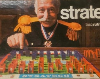Vintage Stratego Board Game, 1961 Milton Bradley, #4916, 1996 Milton Bradley, #4916, 1999 Hasbro-Milton Bradley, #4714 - COMPLETE