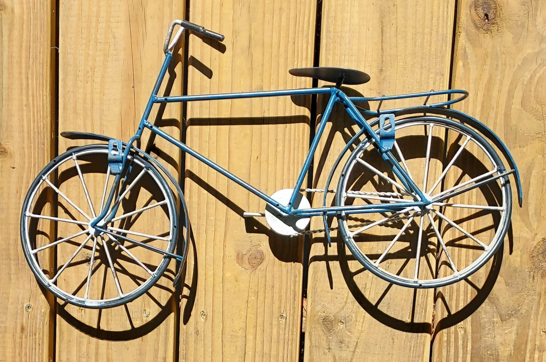 Vintage Metal Bicycle Wall Hanging, Wall Art