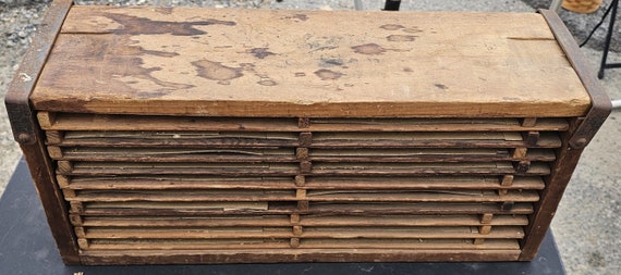 tobacco drying rack Antique Cigar Tobacco Drying Box Rack, Antique Wooden Cigar Mold, Cigar  Press