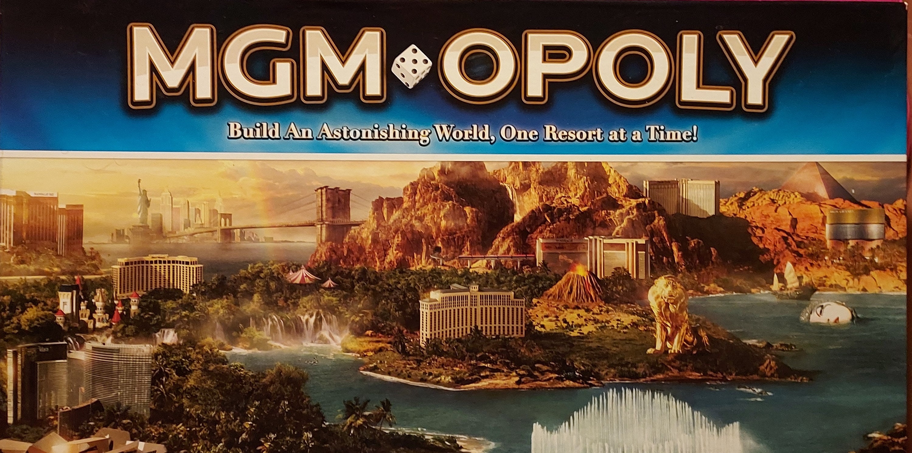 MGMOpoly Monopoly Board Game, MGM Resorts International, COMPLETE