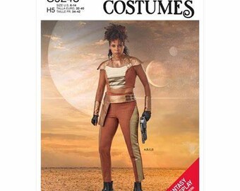 Simplicity S9428 Costume Pattern, Fantasy, Cosplay, Space Mercenary, Sizes Available H5 6-14 & R5 14-22