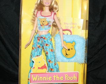 Barbie, Disney Winnie the Pooh Barbie Doll, Mattel # H6469, NRFB