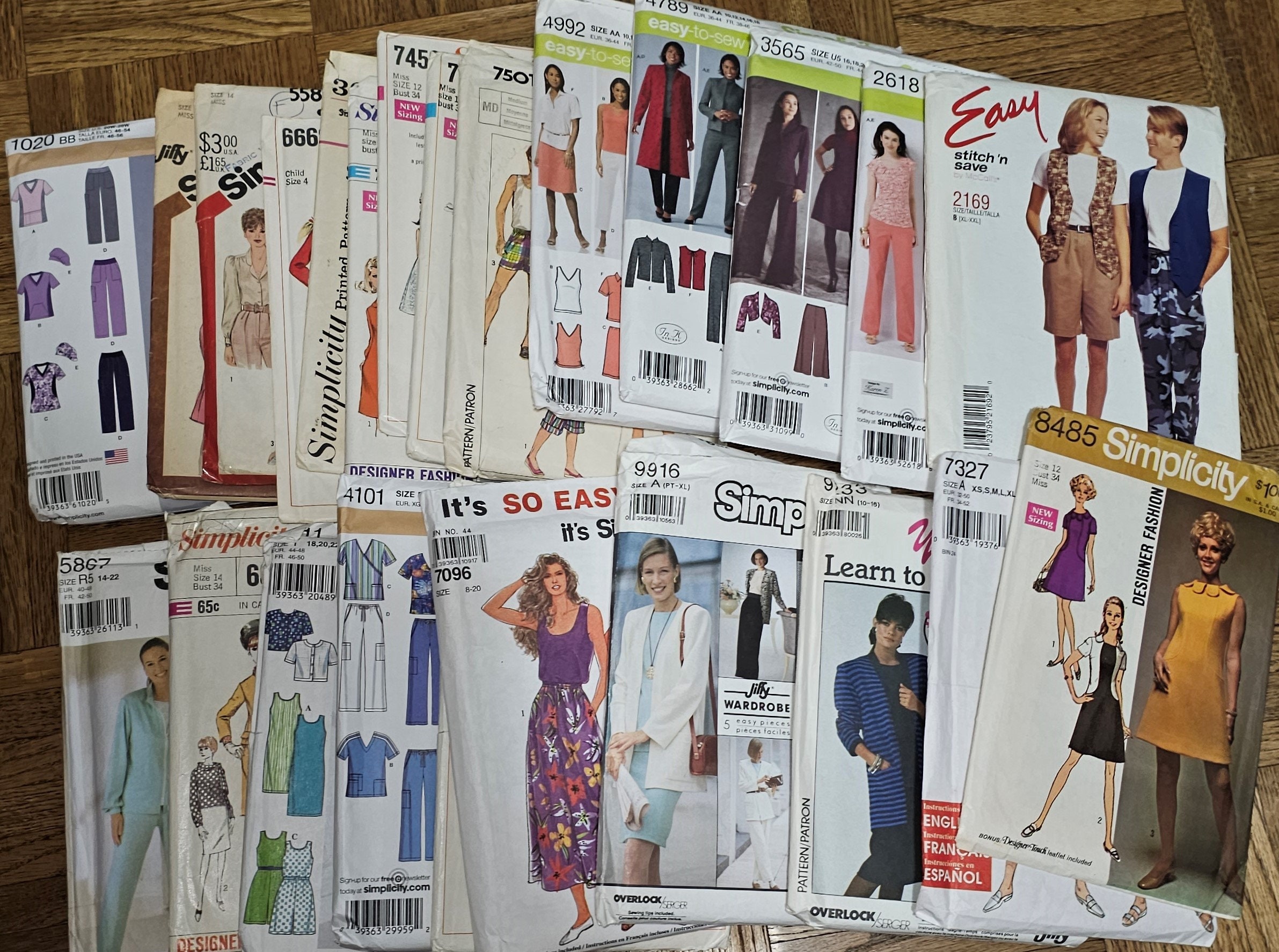 Pattern Inventory Cleanout! 40 Totally Random Patterns, Fantastic Box ...