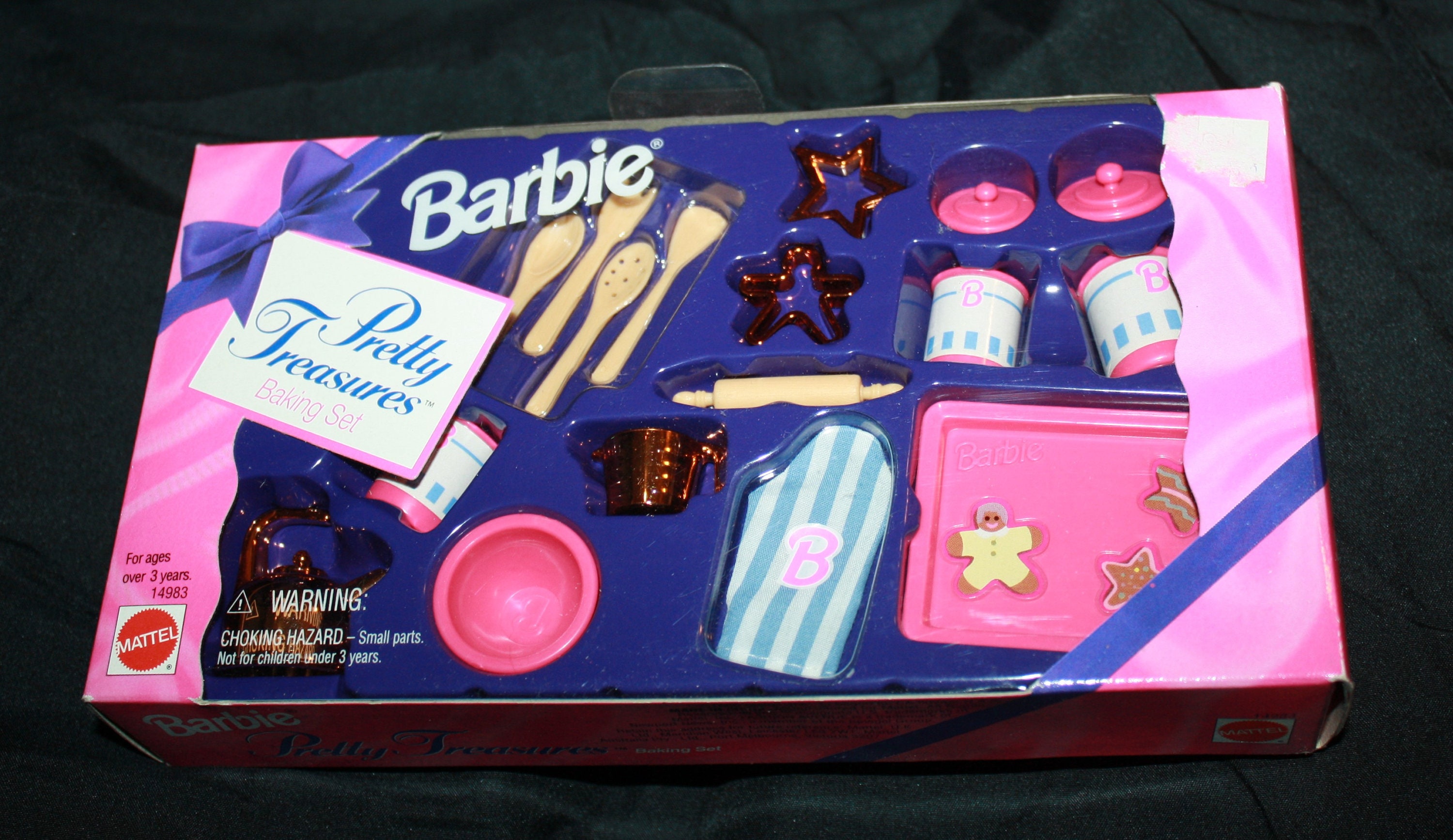 1996 Barbie Pretty Treasures Baking Set 14983 Mattel for sale online 