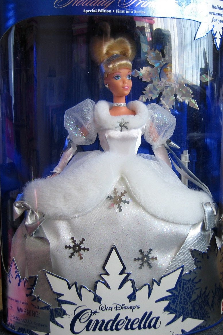Barbie, Disney Holiday Princess: Cinderella Doll - First in a Series