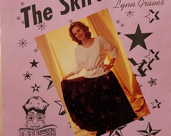 Little Foot Pattern, The Skirt, Misses' Maxi Skirt, Designed by Lynn Graves, Sewing Pattern, One Size, UNCUT