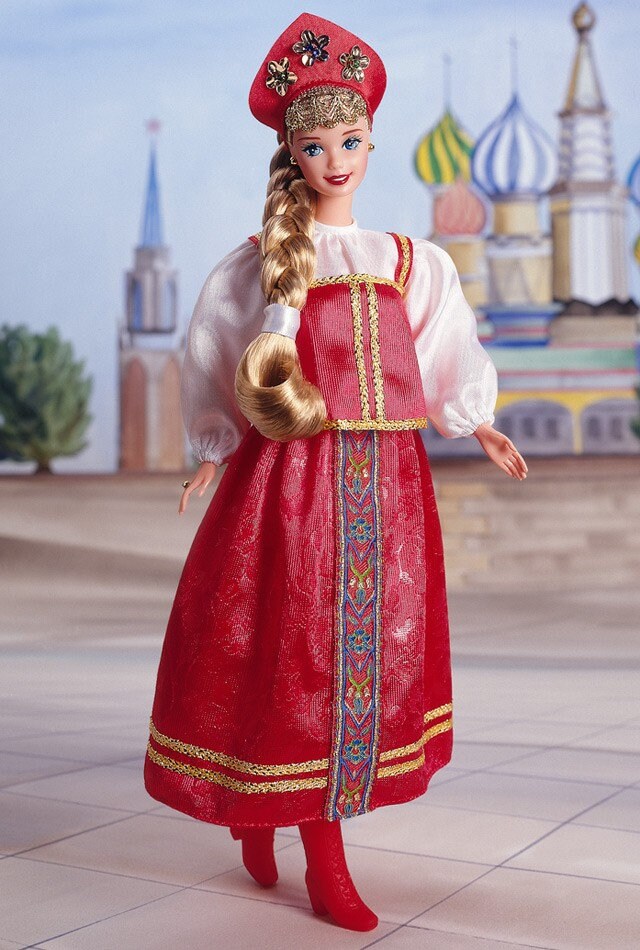 russian barbie dolls of the world