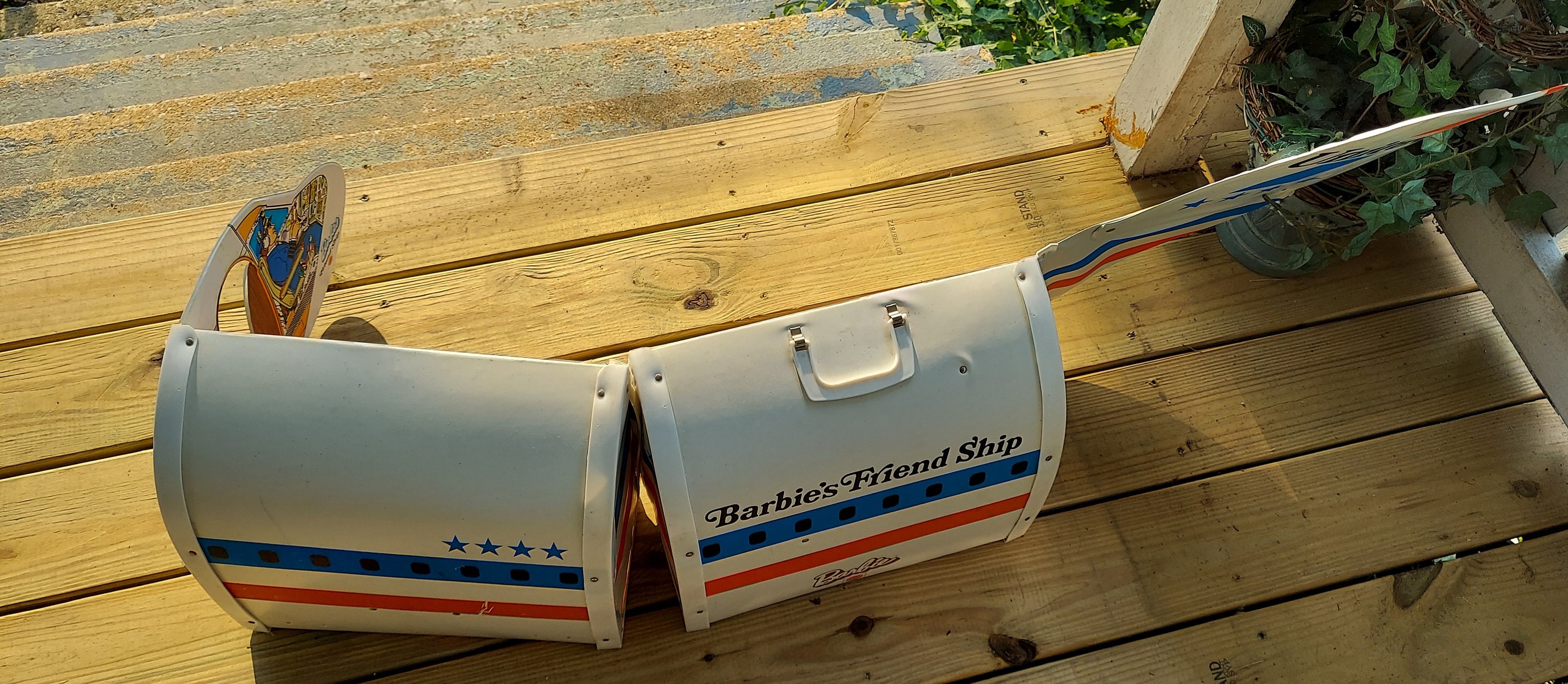 Barbie, Friend Ship Jet Plane, United Airlines Airplane Plane, Play Set, with original Box