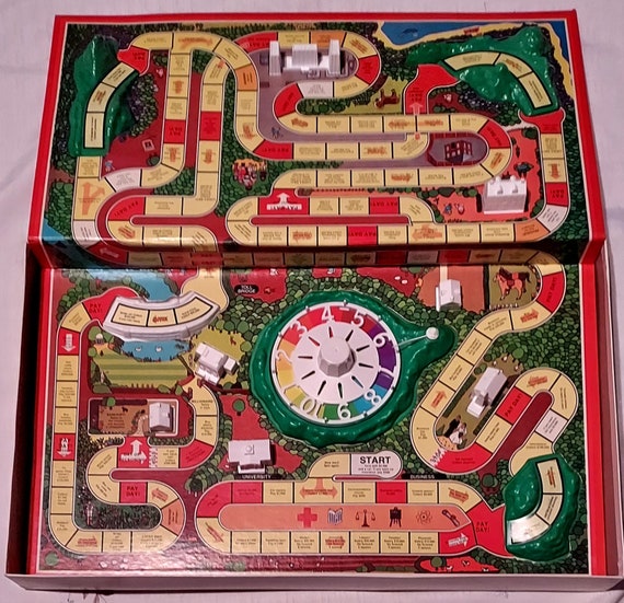 A Board Game A Day: The Game of Life