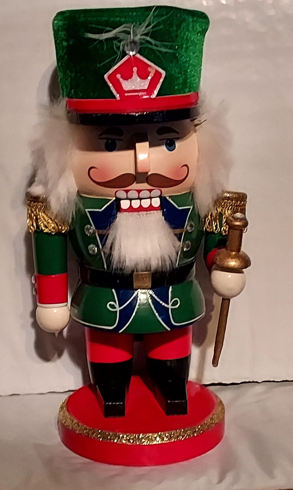 Vintage Nutcrackers German/Austrian Wood Carved Hunter w/Gun, Lord