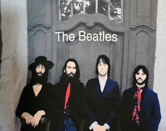 Vintage 90's the Beatles Hey Jude All Over Print Single Stitch T