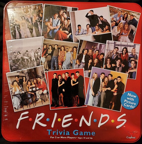 Friends Trivia Game con lata coleccionable juego de mesa - Etsy México