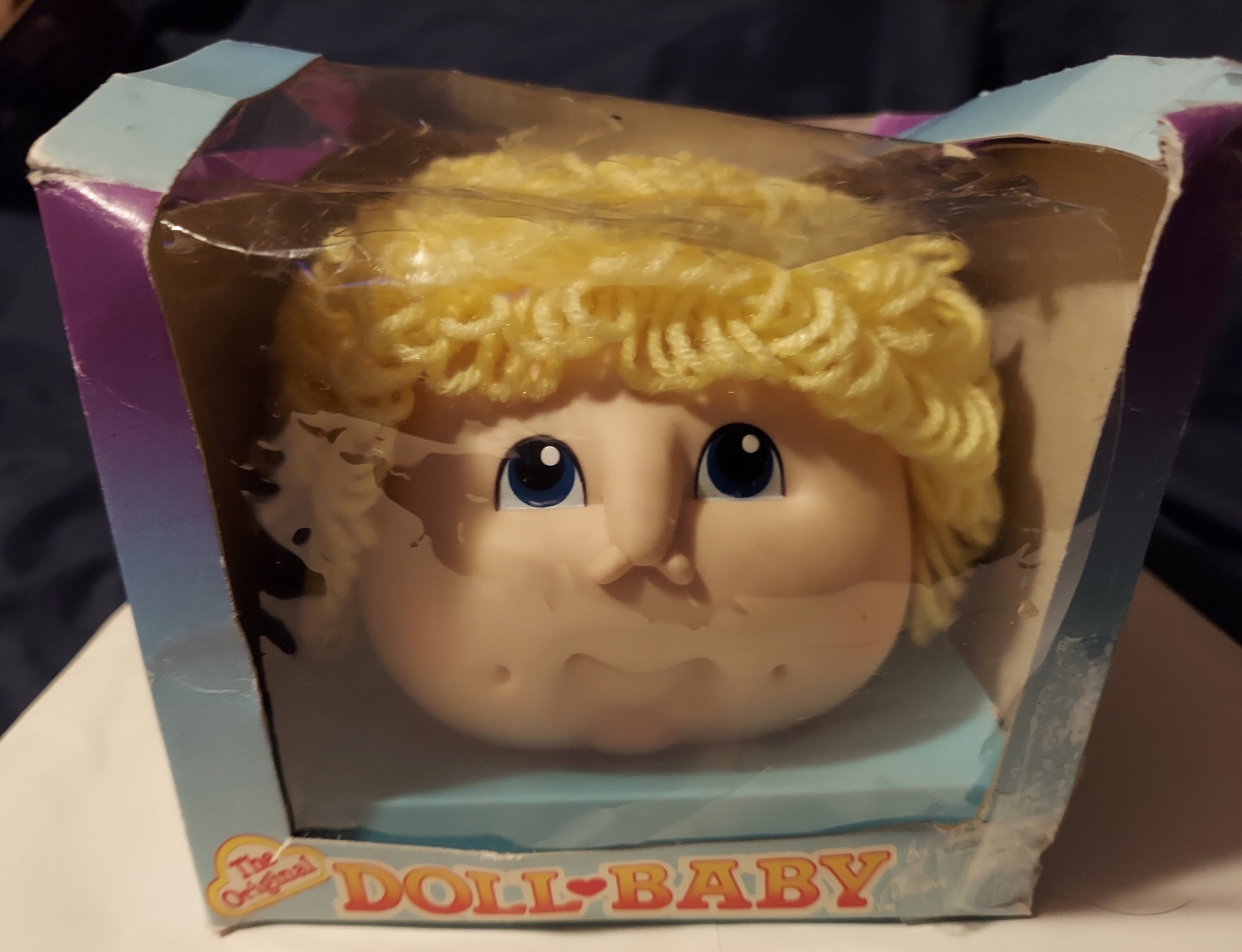 The Original Doll Baby 3110 Curly Hair, 1984 FibreCraft Materials Corp