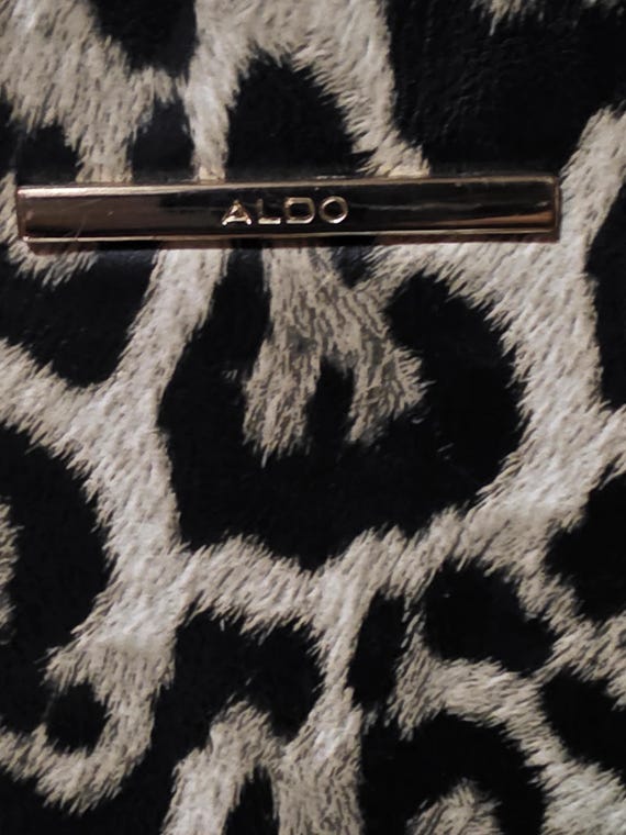 Aldo Cuveth Backpack Purse Leopard Print View 4