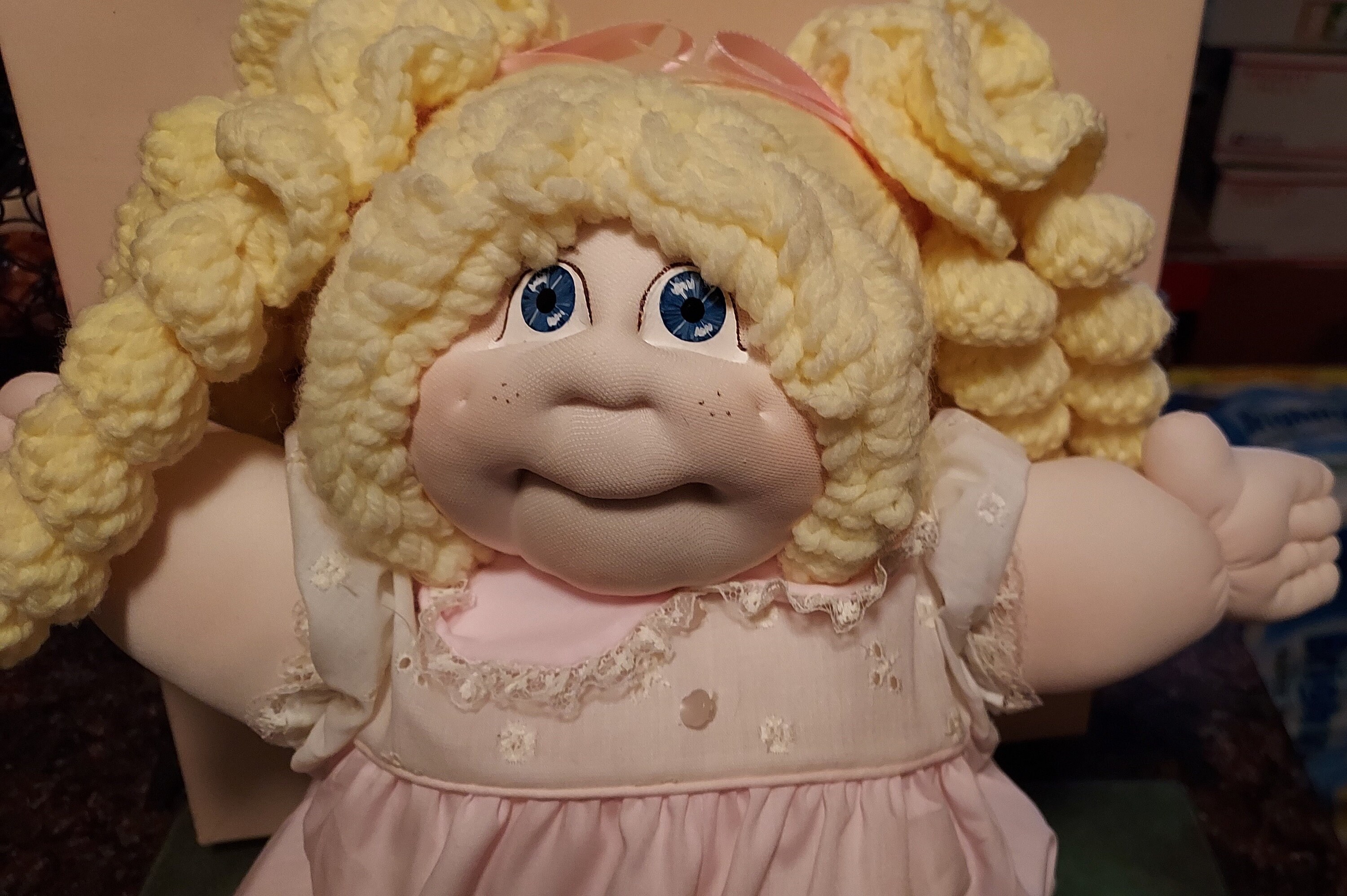 cabbage patch doll soft sculpture