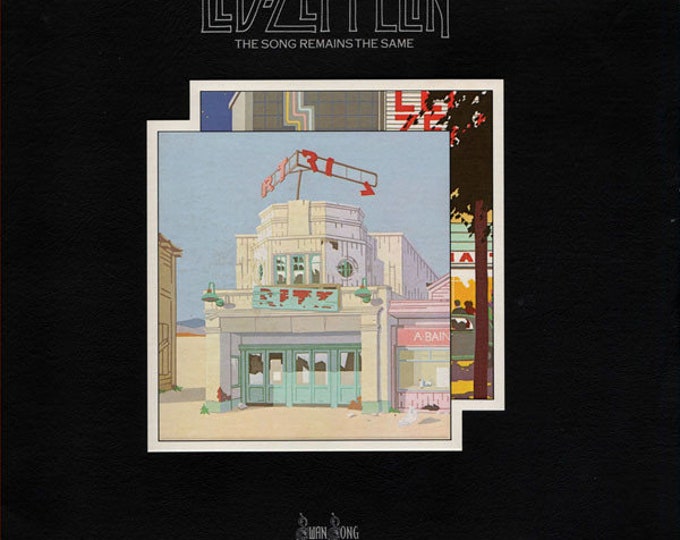 Vintage LP, Led Zeppelin, the Soundtrack From the Film the Song Remains ...