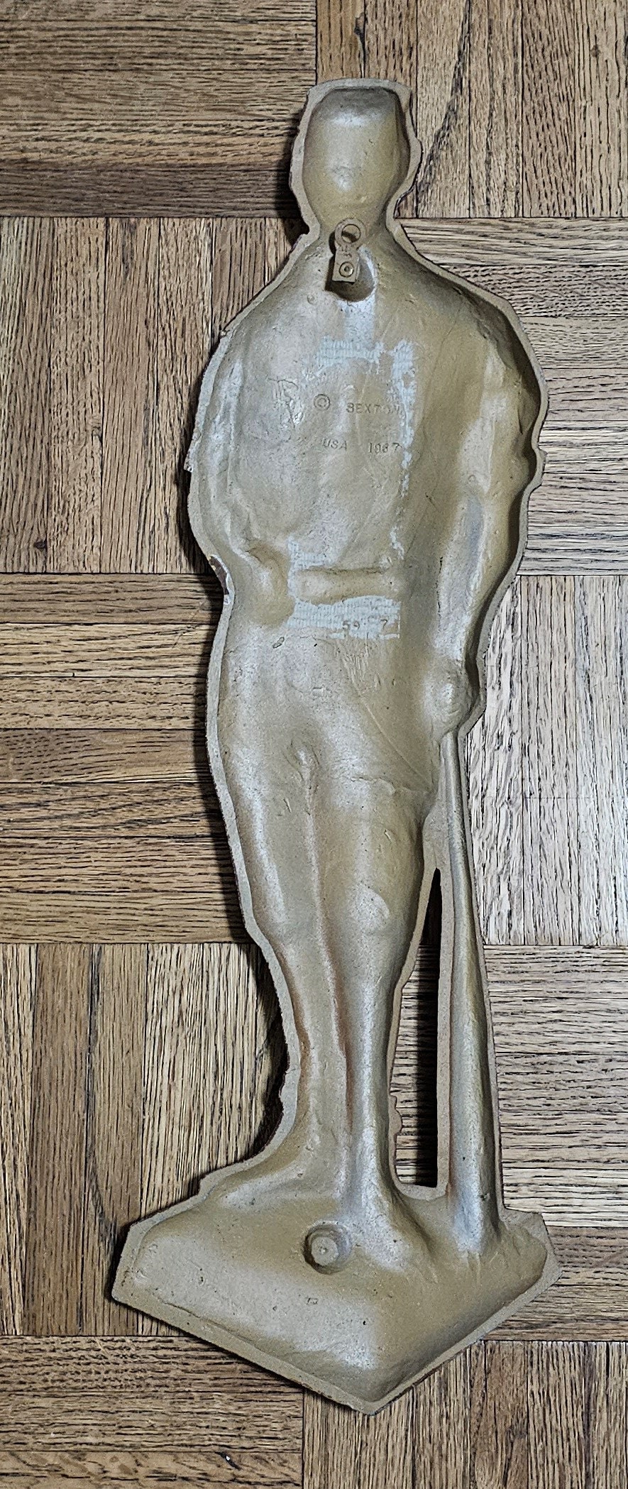 Vintage 1960s 1970s Vintage Sexton Metal Wall Plaques, Wall Art