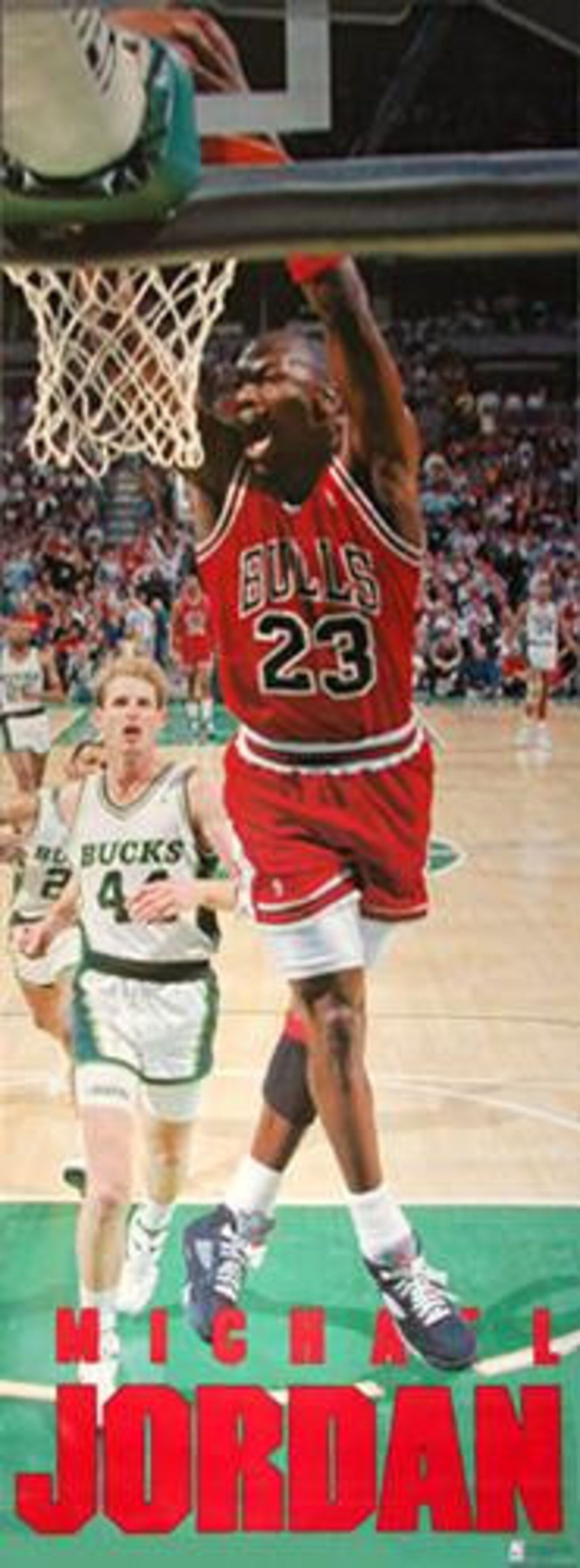 Vintage 1990s Costacos Poster Michael Jordan in Etsy