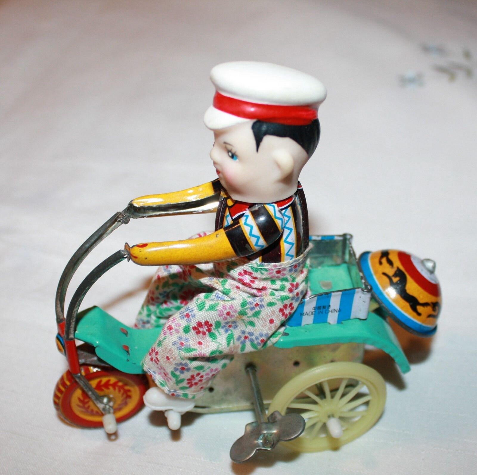 Vintage Metal Tin WindUp Toys Lot of 9