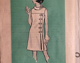 Vintage 60s Anne Adams Printed Patterns 4553, 4920, Sewing Pattern, Misses' Dress, Size 12, UNCUT