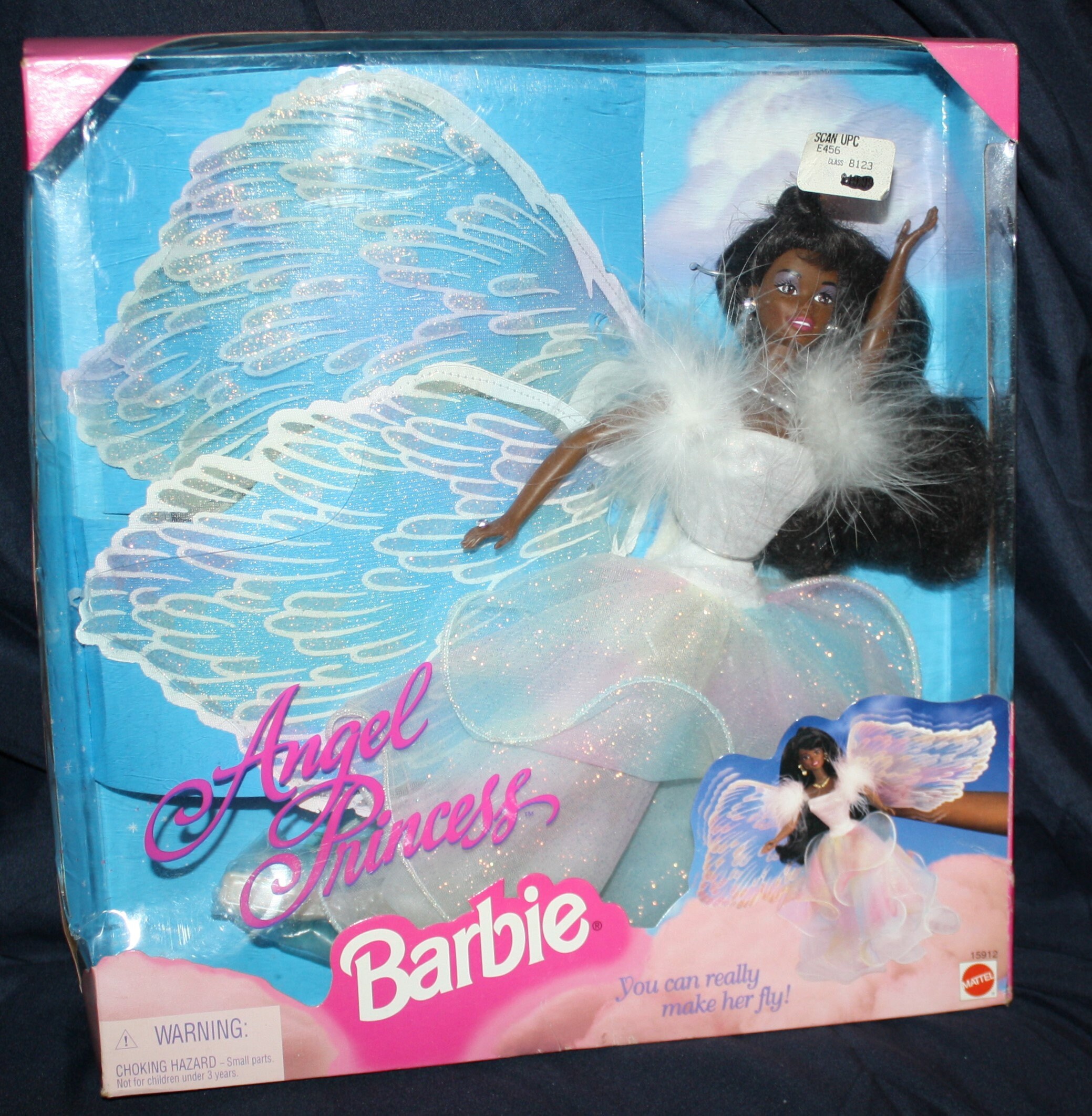 angel princess barbie 1996 value