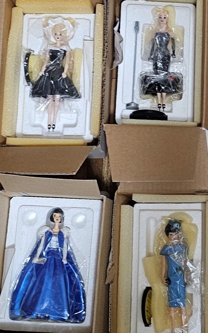 Danbury mint cheap barbie figurines